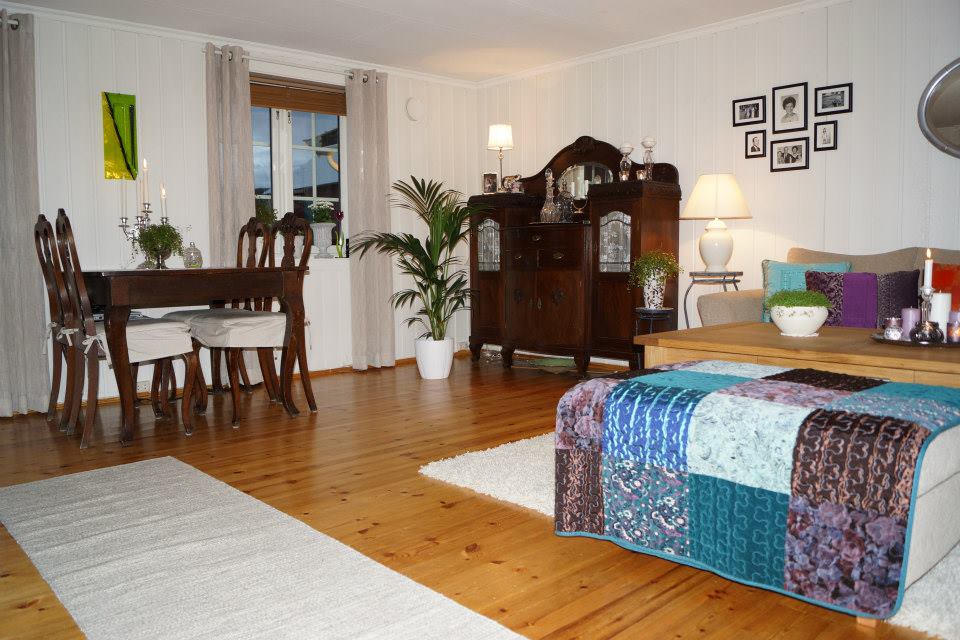 Oppfriskning av stue i Trondheim