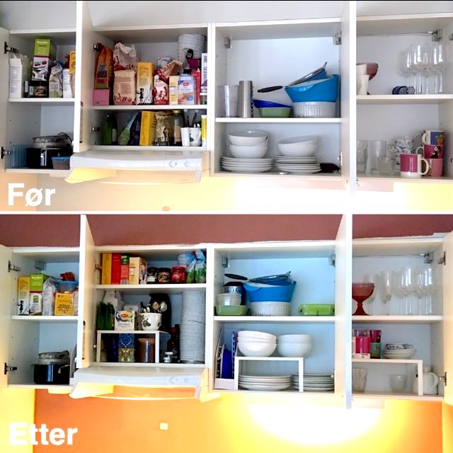 Tips til å rydde og organisere hjemmet